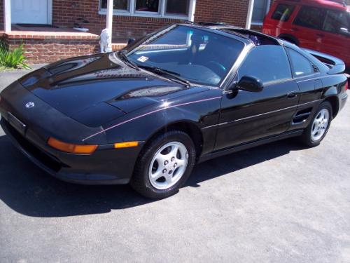 Photo Image Gallery & Touchup Paint: Toyota Mr2 in Black    (202)  YEARS: 1991-1995