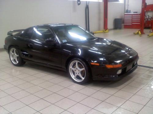 Photo Image Gallery & Touchup Paint: Toyota Mr2 in Black    (202)  YEARS: 1991-1995