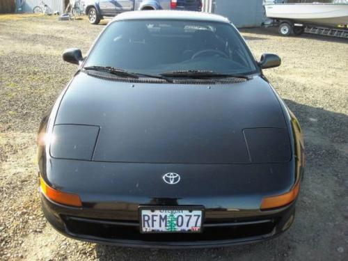 Photo Image Gallery & Touchup Paint: Toyota Mr2 in Black    (202)  YEARS: 1991-1995