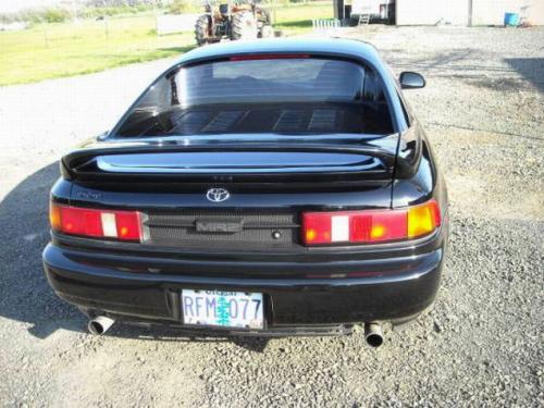 Photo Image Gallery & Touchup Paint: Toyota Mr2 in Black    (202)  YEARS: 1991-1995