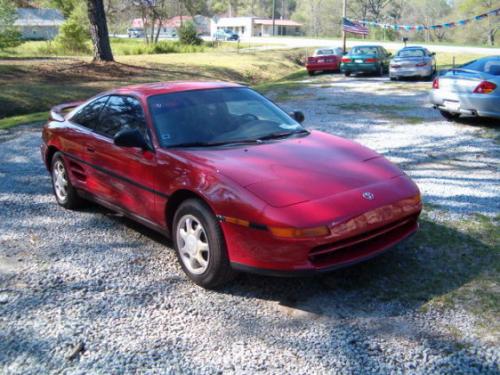 Photo Image Gallery & Touchup Paint: Toyota Mr2 in Crimson Red   (3J6)  YEARS: 1991-1992