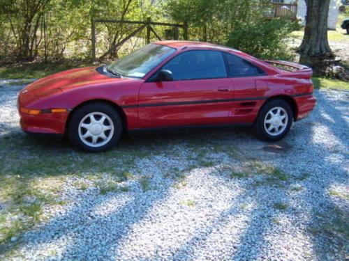 Photo Image Gallery & Touchup Paint: Toyota Mr2 in Crimson Red   (3J6)  YEARS: 1991-1992