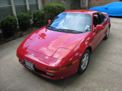 Photo Image Gallery & Touchup Paint: Toyota Mr2 in Crimson Red   (3J6)  YEARS: 1991-1992