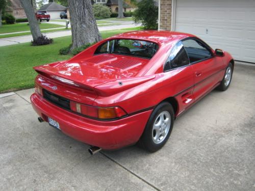 Photo Image Gallery & Touchup Paint: Toyota Mr2 in Crimson Red   (3J6)  YEARS: 1991-1992