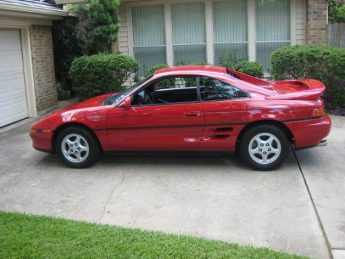 Photo Image Gallery & Touchup Paint: Toyota Mr2 in Crimson Red   (3J6)  YEARS: 1991-1992