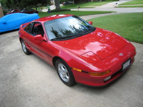 Photo Image Gallery & Touchup Paint: Toyota Mr2 in Crimson Red   (3J6)  YEARS: 1991-1992