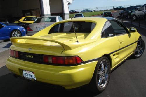 Photo Image Gallery & Touchup Paint: Toyota Mr2 in Signal Yellow   (567)  YEARS: 1991-1993