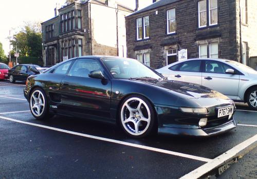 Photo Image Gallery & Touchup Paint: Toyota Mr2 in Dark Emerald Pearl  (6M1)  YEARS: 1994-1995