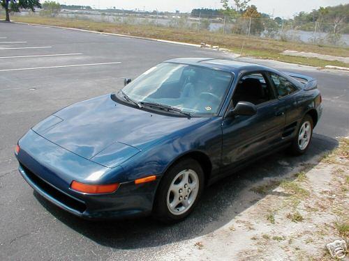 Photo Image Gallery & Touchup Paint: Toyota Mr2 in Aquamarine Pearl   (742)  YEARS: 1991-1992