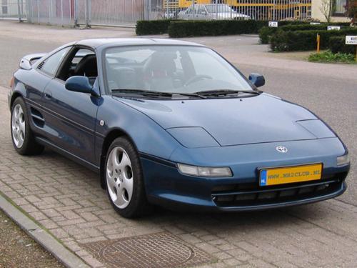 Photo Image Gallery & Touchup Paint: Toyota Mr2 in Aquamarine Pearl   (742)  YEARS: 1991-1992