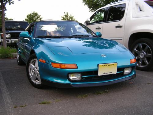 Photo Image Gallery & Touchup Paint: Toyota Mr2 in Turquoise Pearl   (746)  YEARS: 1993-1993