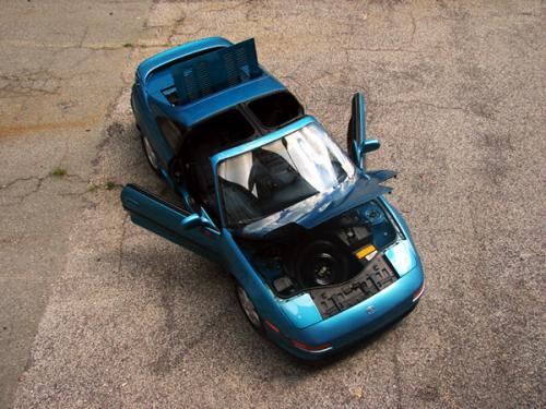 Photo Image Gallery & Touchup Paint: Toyota Mr2 in Turquoise Pearl   (746)  YEARS: 1993-1993