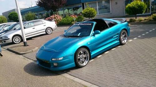 Photo Image Gallery & Touchup Paint: Toyota Mr2 in Turquoise Pearl   (746)  YEARS: 1993-1993