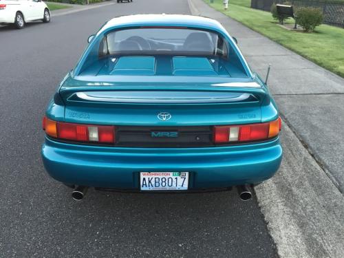 Photo Image Gallery & Touchup Paint: Toyota Mr2 in Turquoise Pearl   (746)  YEARS: 1993-1993