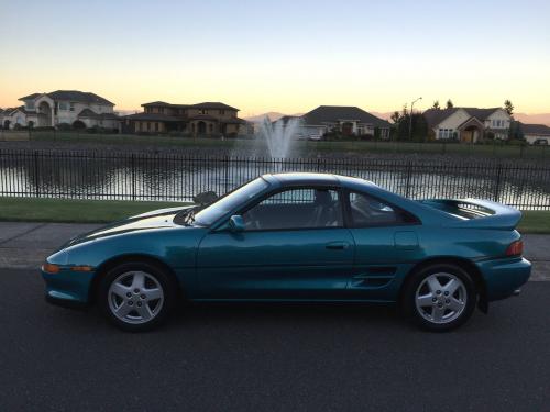 Photo Image Gallery & Touchup Paint: Toyota Mr2 in Turquoise Pearl   (746)  YEARS: 1993-1993
