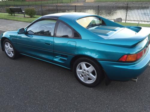 Photo Image Gallery & Touchup Paint: Toyota Mr2 in Turquoise Pearl   (746)  YEARS: 1993-1993