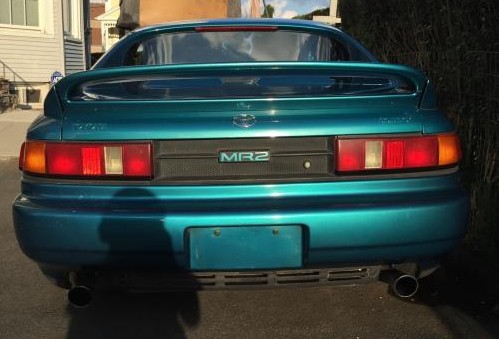 Photo Image Gallery & Touchup Paint: Toyota Mr2 in Turquoise Pearl   (746)  YEARS: 1993-1993