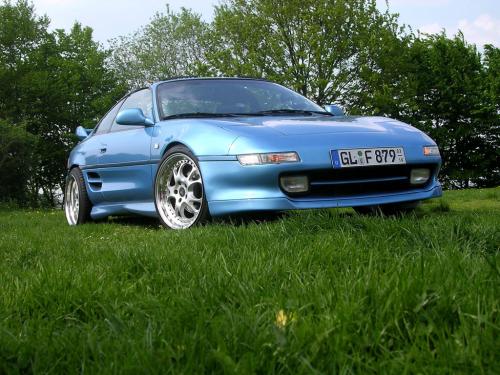 Photo Image Gallery & Touchup Paint: Toyota Mr2 in Blue Metallic   (8J2)  YEARS: 1993-1993