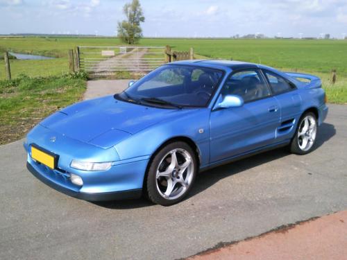 Photo Image Gallery & Touchup Paint: Toyota Mr2 in Blue Metallic   (8J2)  YEARS: 1993-1993