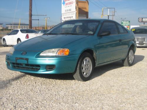 Photo Image Gallery & Touchup Paint: Toyota Paseo In Bright Turquoise 