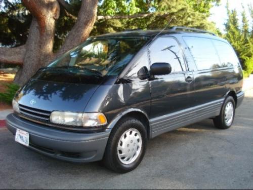Photo Image Gallery & Touchup Paint: Toyota Previa in Graystone Pearl   (191)  YEARS: 1995-1997