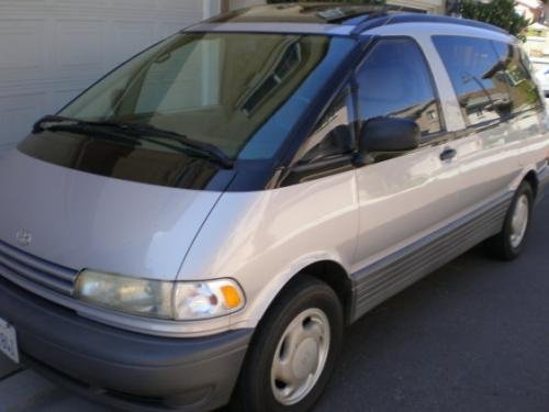 Photo Image Gallery & Touchup Paint: Toyota Previa in Opal Beige Pearl  (193)  YEARS: 1994-1997