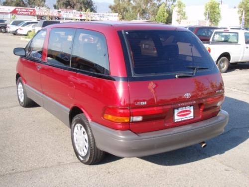 Photo Image Gallery & Touchup Paint: Toyota Previa in Garnet Red Pearl  (3J7)  YEARS: 1991-1997