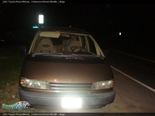 Photo Image Gallery & Touchup Paint: Toyota Previa in Cedarwood Metallic   (4L6)  YEARS: 1991-1991