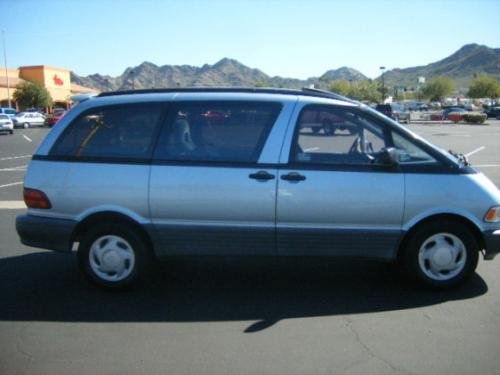 Photo Image Gallery & Touchup Paint: Toyota Previa in Ice Blue Pearl  (8G2)  YEARS: 1991-1993