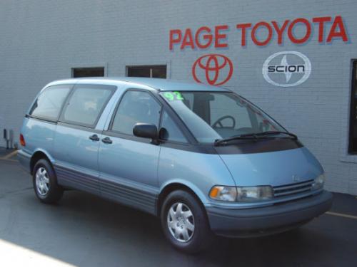 Photo Image Gallery & Touchup Paint: Toyota Previa in Ice Blue Pearl  (8G2)  YEARS: 1991-1993