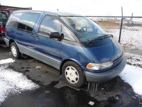 Photo Image Gallery & Touchup Paint: Toyota Previa in Nautical Blue Metallic  (8H3)  YEARS: 1991-1991