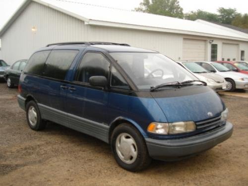 Photo Image Gallery & Touchup Paint: Toyota Previa in Nautical Blue Metallic  (8H3)  YEARS: 1991-1991