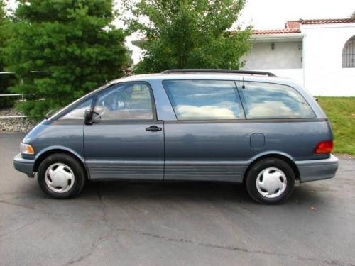 Photo Image Gallery & Touchup Paint: Toyota Previa in Cadet Blue Metallic  (8H5)  YEARS: 1991-1994