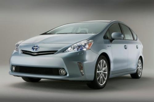 Photo of a 2012-2016 Toyota Prius v in Clear Sky Metallic (paint color code 787