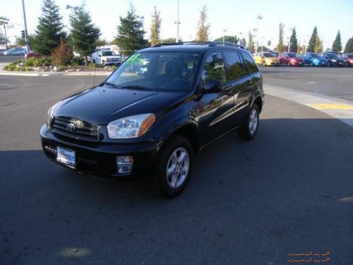 Photo Image Gallery & Touchup Paint: Toyota Rav4 in Black    (202)  YEARS: 2001-2005