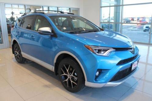 Photo Image Gallery & Touchup Paint: Toyota Rav4 in Electricstormblue On Classicsilver  (8X7S)  YEARS: 2016-2016