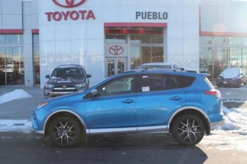 Photo Image Gallery & Touchup Paint: Toyota Rav4 in Electricstormblue On Classicsilver  (8X7S)  YEARS: 2016-2016