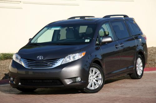 Photo Image Gallery & Touchup Paint: Toyota Sienna in Predawn Gray Mica  (1H1)  YEARS: 2011-2017