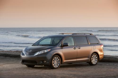 Photo Image Gallery & Touchup Paint: Toyota Sienna in Predawn Gray Mica  (1H1)  YEARS: 2011-2017