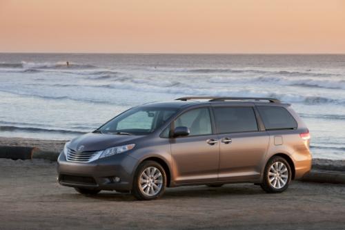 Photo Image Gallery & Touchup Paint: Toyota Sienna in Predawn Gray Mica  (1H1)  YEARS: 2011-2017