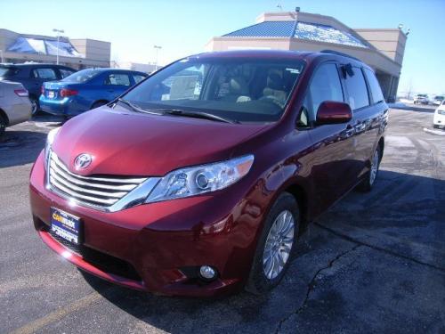 Photo Image Gallery & Touchup Paint: Toyota Sienna in Salsa Red Pearl  (3Q3)  YEARS: 2011-2017