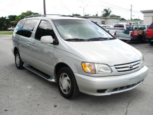 Photo Image Gallery & Touchup Paint: Toyota Sienna in Lunar Mist Metallic  (1C8)  YEARS: 2002-2003