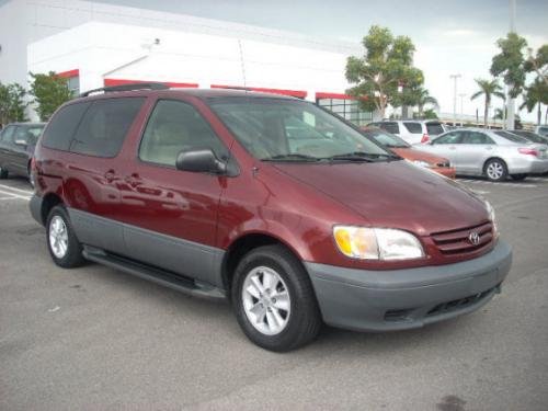 toyota sienna Photo Example of Paint Code 3N6