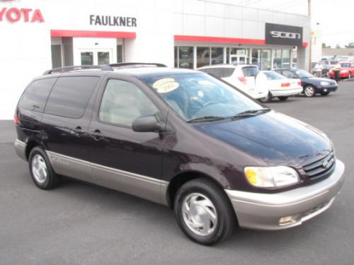 Photo Image Gallery & Touchup Paint: Toyota Sienna in Black Walnut Pearl  (3P5)  YEARS: 2001-2003