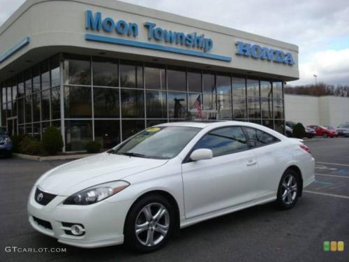 Photo Image Gallery & Touchup Paint: Toyota Solara in Blizzard Pearl   (070)  YEARS: 2007-2008
