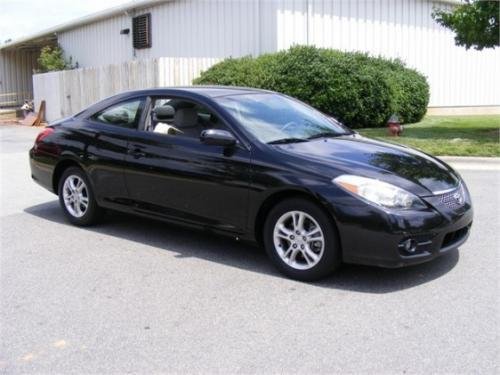 Photo Image Gallery & Touchup Paint: Toyota Solara in Black    (202)  YEARS: 2004-2008