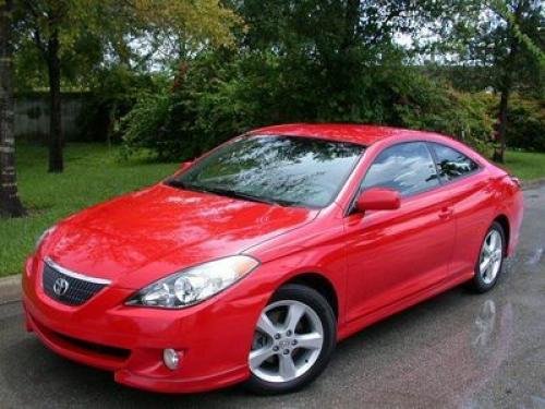 Photo Image Gallery & Touchup Paint: Toyota Solara in Absolutely Red   (3P0)  YEARS: 2004-2008