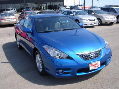 Photo Image Gallery & Touchup Paint: Toyota Solara in Blue Streak Metallic  (8T7)  YEARS: 2007-2008