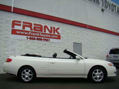 Photo Image Gallery & Touchup Paint: Toyota Solara in Diamond White Pearl  (051)  YEARS: 1999-2003