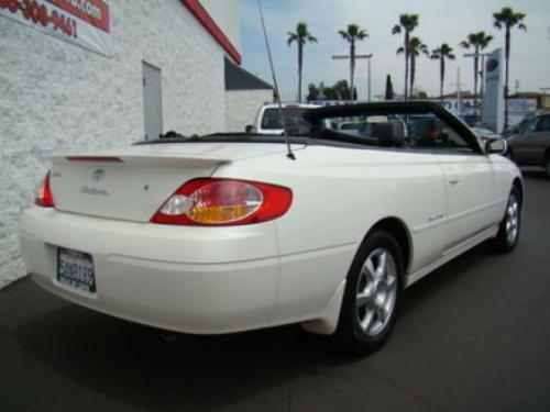Photo Image Gallery & Touchup Paint: Toyota Solara in Diamond White Pearl  (051)  YEARS: 1999-2003